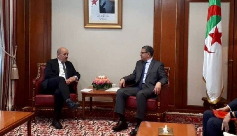 جراد يستقبل وزير الخارجية الفرنسي