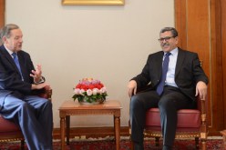 جراد يستقبل لورد ريشارد ريسبي المبعوث الخاص للوزير الأول البريطاني