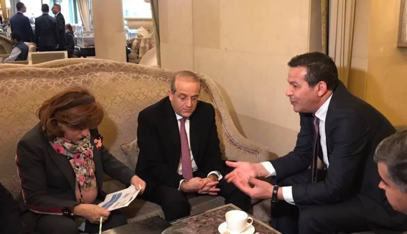 بالصور.. جلاب يلتقى وزير الاقتصاد والتجارة اللبناني في بيروت