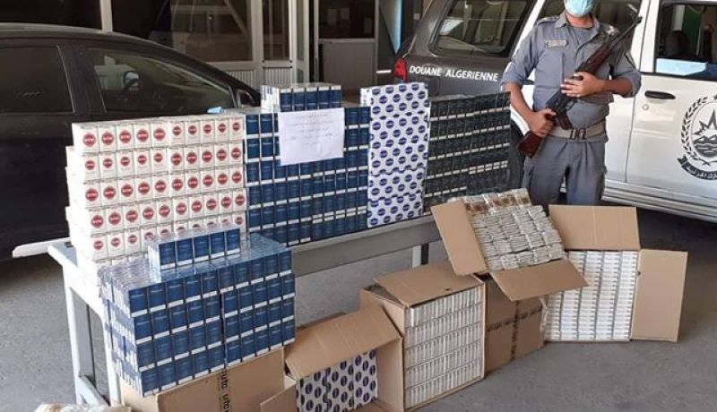 جمارك تلمسان تحجز 948 وحدة من السجائر و”الشمّة”