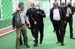 بلماضي تابع مباراة المولودية وعين مليلة بملعب 5 جويلية