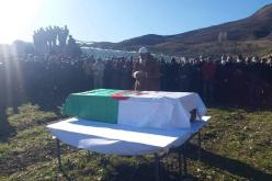 تشييع جثمان شهيد الواجب الوطني العريف محمد رابح راشدي إلى مثواه الأخير