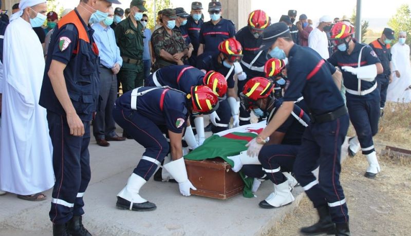 بالصور.. هكذا ودعت ولاية تيارت العريف الغطاس زواتنية خالد