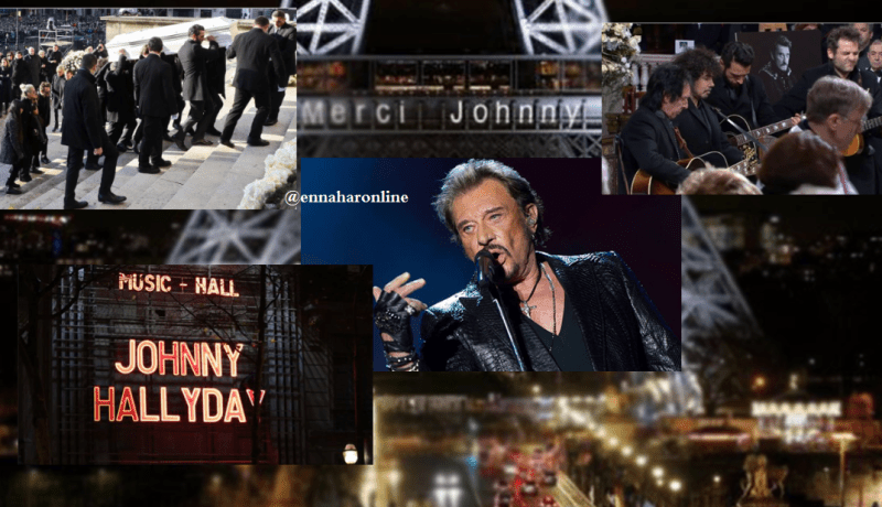 الفرنسيون يودّعون “جوني هاليداي” إلى مثواه الأخير