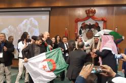 بالصور.. مسرحية “جي بي اس” للمخرج محمد شرشال تتربع على عرش مهرجان المسرح العربي بالاردن