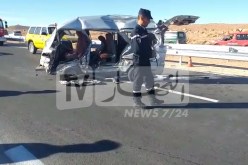  6 ضحايا في اصطدام سيارة بشاحنة  ببريان بغرداية