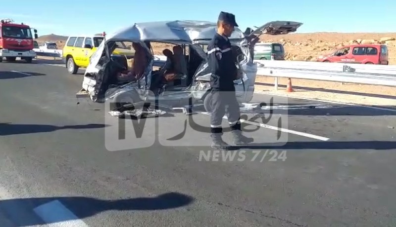 6 ضحايا في اصطدام سيارة بشاحنة ببريان بغرداية