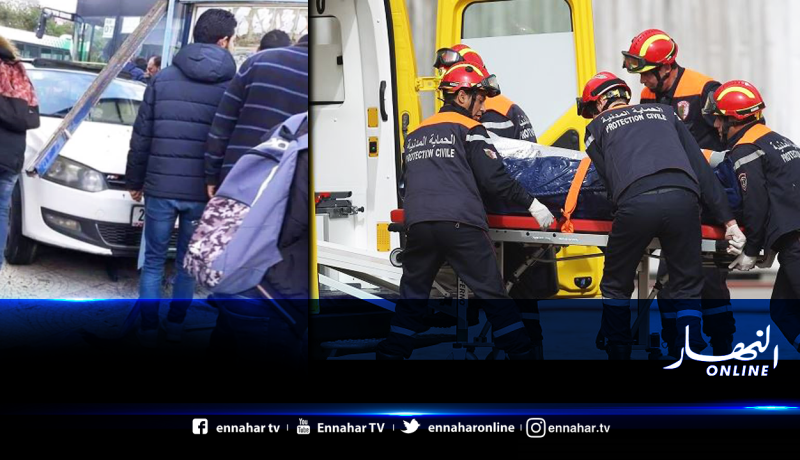 4 جرحى بعد حادث دهس بسيارة أمام موقف حافلات النقل الجامعي في بجاية