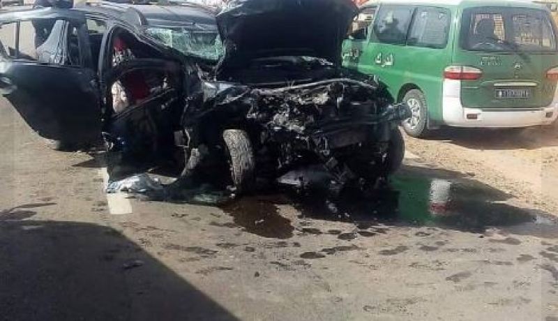سعيدة.. 3 قتلى و8 جرحى إثر حادث مرور أليم ببلدية سيدي أحمد
