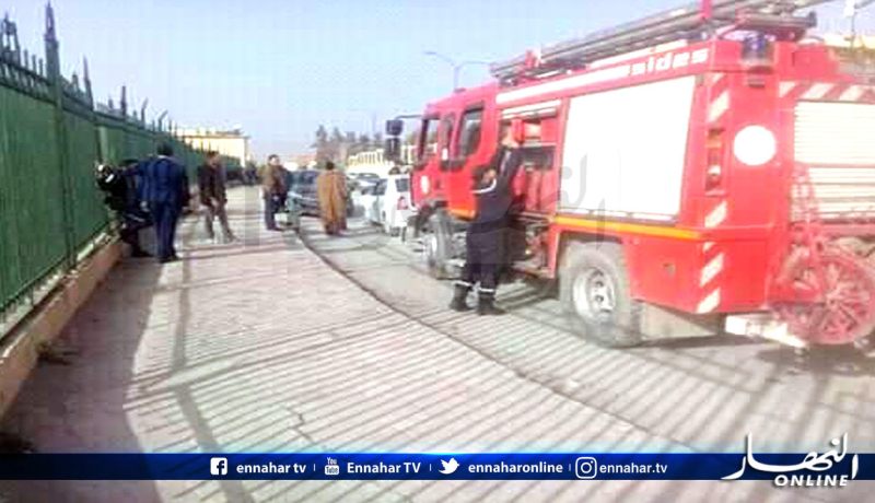 بالصور.. 8 جرحى في 3 حوادث مرور بتبسة