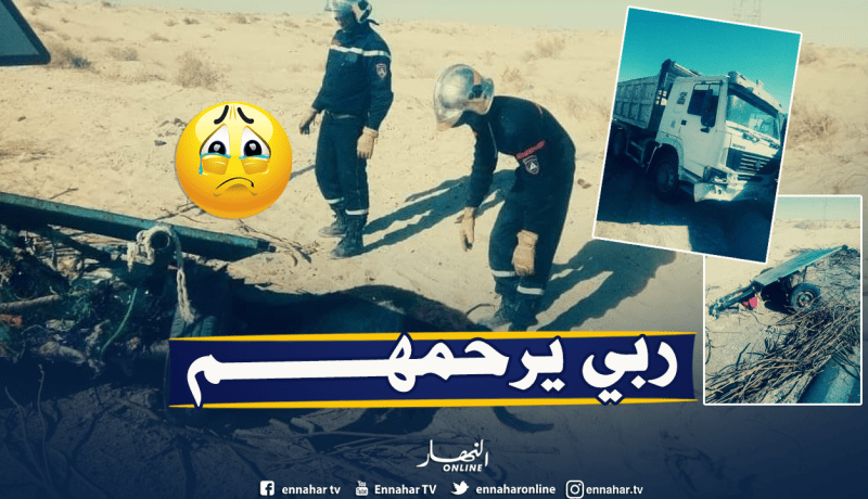 قتيلان في حادث دهس شاحنة لعربة يجرها “حمير” بالوادي