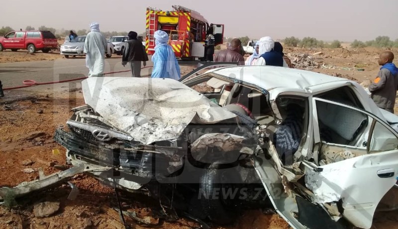وفاة شخص وإصابة اثنين آخرين في حادث مرور بإليزي