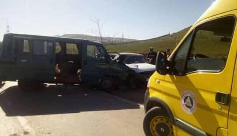 الشلف.. 7 جرحى في حادث مرور بأولاد عباس