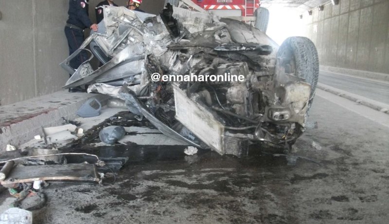 وفاة 7 أشخاص من بينهم 3 نساء و 3 أطفال في حادث مرور بقسنطينة 