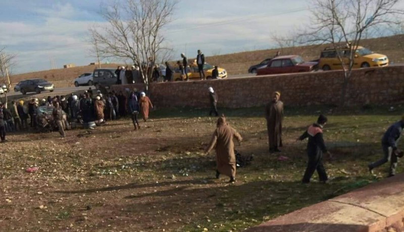 تيارت: 3 جرحى بعد انقلاب سيارة سياحية في حادثي مرور بعين الذهب
