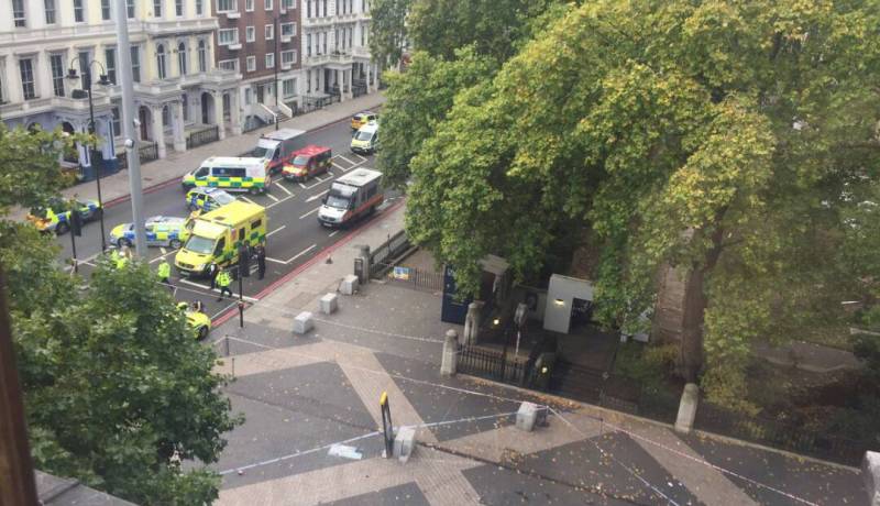 بالفيديو.. جرحى إثر حادث دهس في لندن