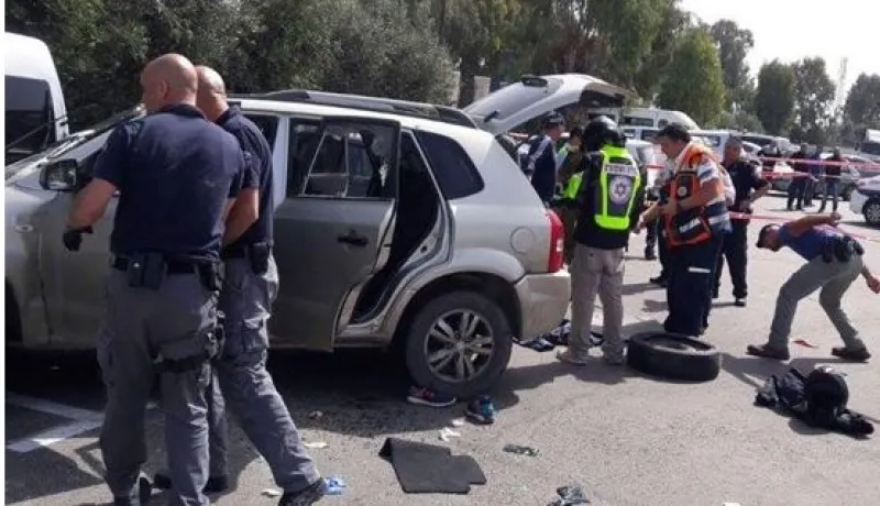 بالفيديو ..إصابة 3 جنود صهاينة في حادث دهس بعكا