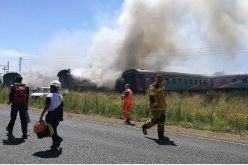 14 قتيلا و180 جريحا في حادث قطار بجنوب افريقيا