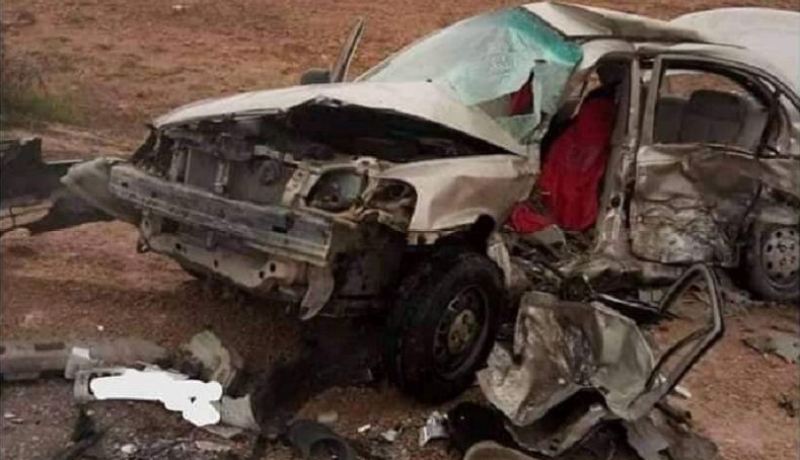 ارتفاع عدد ضحايا حادث مرور سيدي لعجال بالجلفة إلى 5 أشخاص