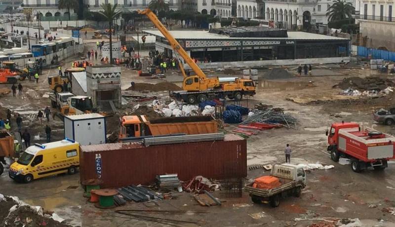 سقوط عامل في حادث بنفق مترو ساحة الشهداء
