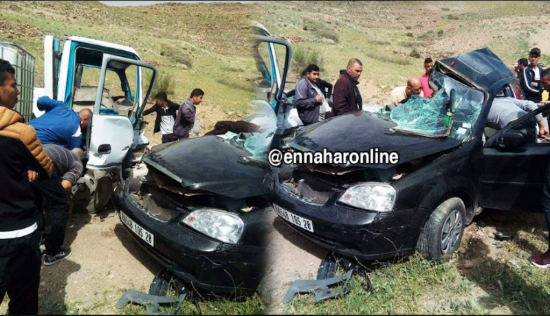 قتيلان في حادث مرور بالمسيلة