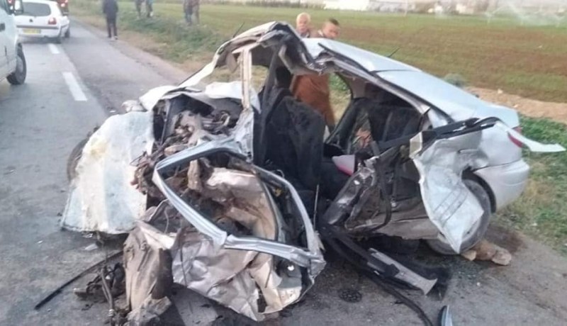 5 ضحايا في حادث مرور بأم البواقي 