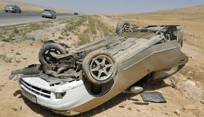 عين تموشنت.. وفاة شابين في إنقلاب السيارة