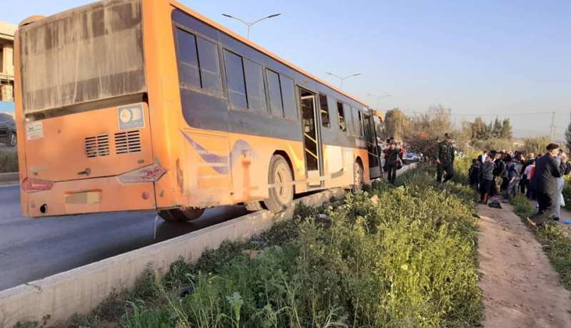 وهران.. 4 جرحى في إنحراف حافلة للطلبة بحاسي بونيف