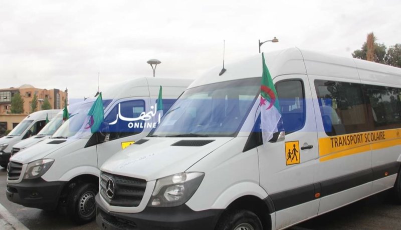 3500 حافلة “مرسيدس بانز ” مخصصة للنقل المدرسي