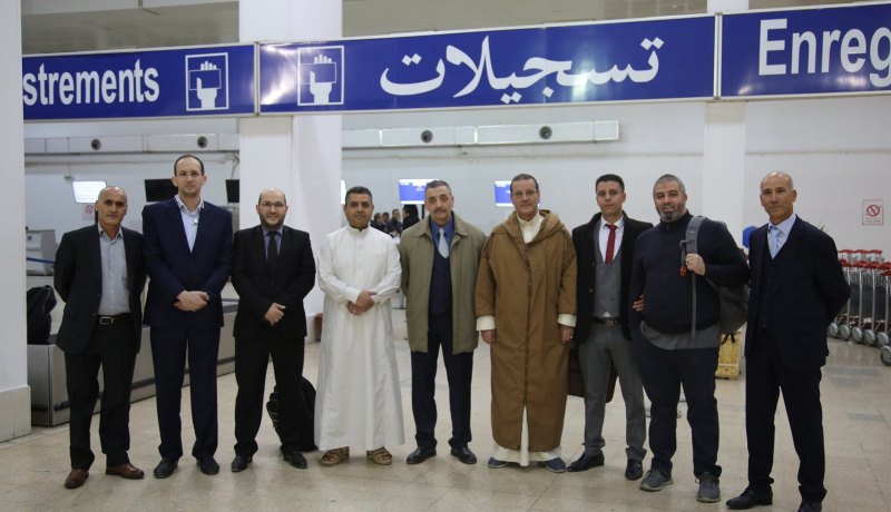 بالصور.. الوفد التحضيري لحج 2020 يطير إلى السعودية