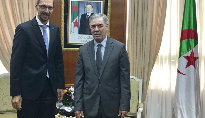 ايريك ايفرفيست يشيد يتقدم التعليم العالي في الجزائر