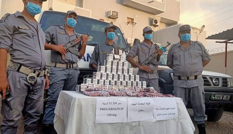 الوادي.. حجز أكثر من 11 ألف قرص مهلوس بمقيبرة