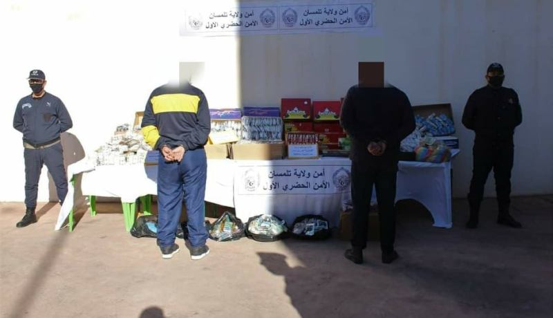 تلمسان: حجز أزيد من 13 ألف وحدة من جمرة الشيشة أجنبية الصنع