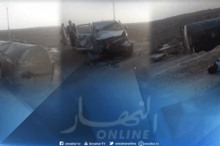 4 جرحى في حادث مرور بالوادي