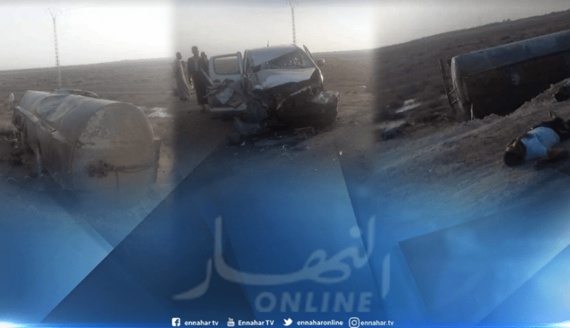 4 جرحى في حادث مرور بالوادي