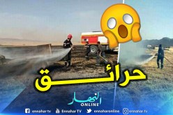 بالصور.. ولاية تبسة تسجل 4 حرائق بالأراضي الفلاحية اليوم