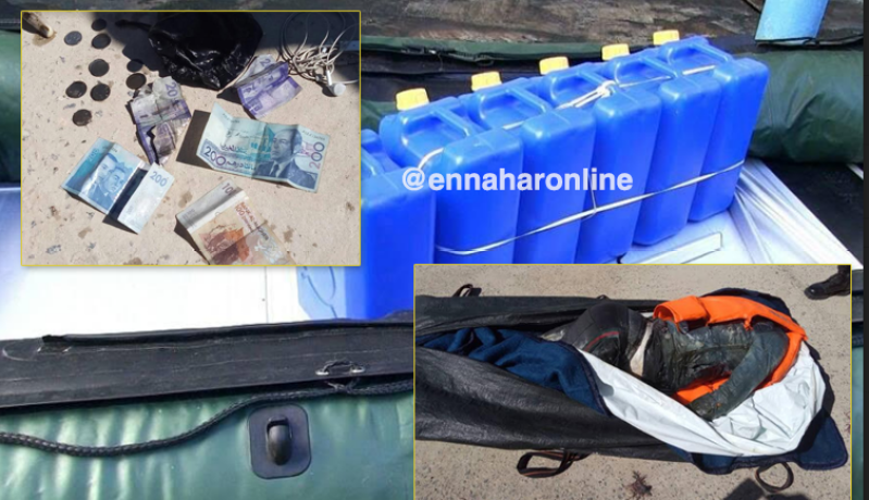 انتشال جثة حراڤ إفريقي بسواحل عين تيموشنت