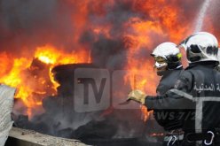 تسجيل 99 حريق في 16 ولاية خلال 24 ساعة الأخيرة