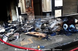 نشوب حريق بمحل معد للتجارة في شارع العربي بن مهيدي بالعاصمة