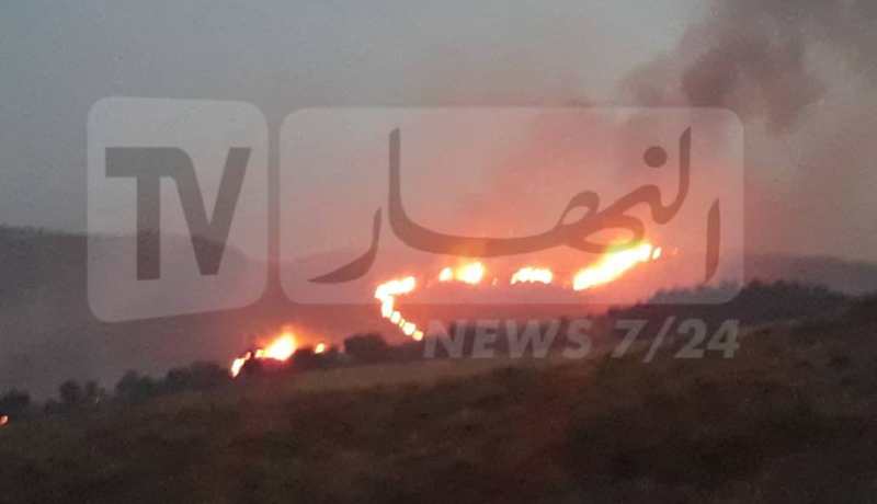 بالصور.. حرائق مهولة تحاصر عشرات المساكن ببلدية العياضي برباس في ميلة