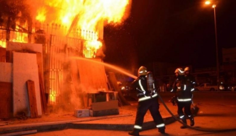 حريق في مركز الأمومة بالعاصمة