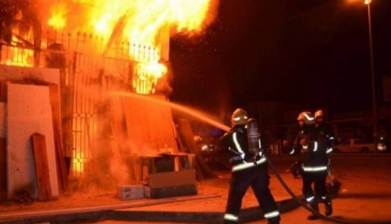 قسنطينة: انقاد 7 اشخاص من عائلة واحدة جراء حريق شقتهم بعلي منجلي