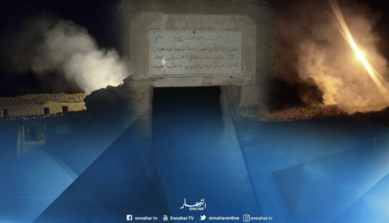 حريق يطال مركز برحال الثوري بالمعاضيد في المسيلة