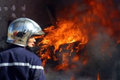 4 ضحايا إثر حريق داخل منزل في البويرة