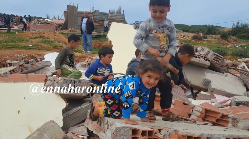 هدم 16 منزلا فوضويا في حطاطبة بتيبازة تم تشييدها ليلة الانتخابات المحلية