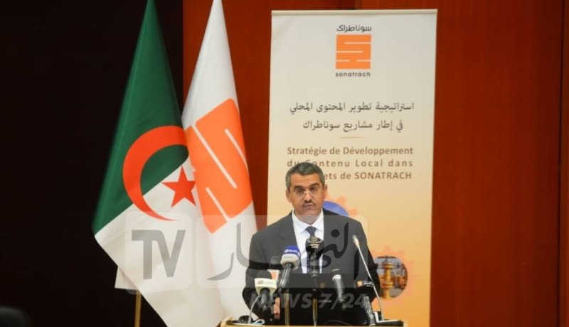 حكار: سوناطراك إستطاعت إبقاء التهديد الوبائي في مستوى منخفض