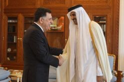 أمير قطر يعلن دعمه لحكومة الوفاق الليبية