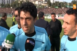 مسؤولو السنافر والكناري يكرمان الحكم حلالشي  