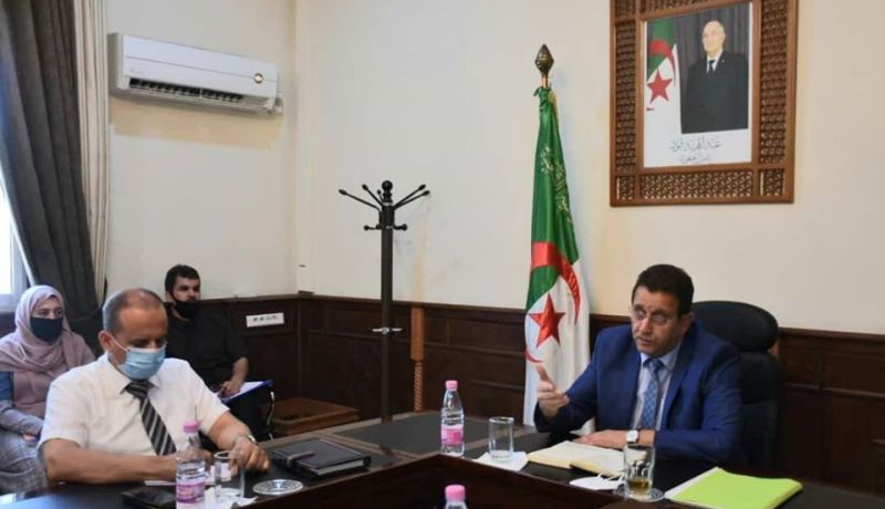 بالصور.. وزير الفلاحة يترأس اجتماعا للتحضير لحملة الحرث والبذر 2020 /2021