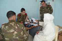 بالصور.. حملة طبية للجيش بالمناطق النائية في بسكرة